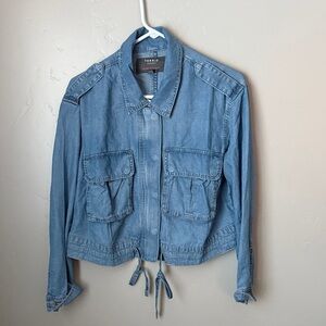 Torrid Tencel Denim Utility Jacket